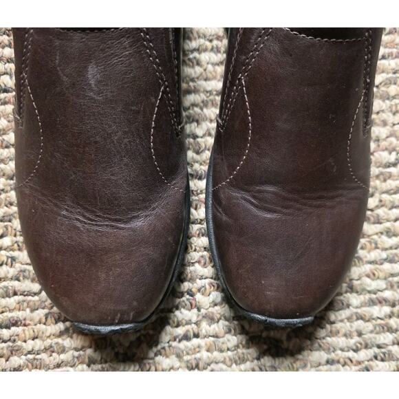 Merrell Jungle Moc Leather Slip On Shoes Mens 7 Espresso Comfort Casual J84987 main image 6